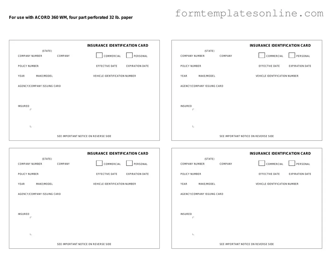 Acord 50 WM PDF Form
