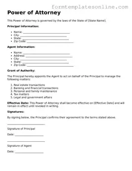 Attorney-Approved Power of Attorney Template